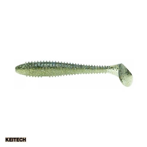 Keitech Swing Impact Fat 3.8 (9,5 cm) Softbait - 6 stuks Bluegill Flash 418T