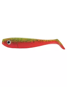 Predox Willy Wonker Shad 12,5 cm – Levensechte roofvis shad voor snoek en snoekbaars Fire Tiger