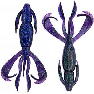 Keitech Crazy Flapper 3.6 (9 cm) Softbait - 6 stuks Electric June Bug 408T