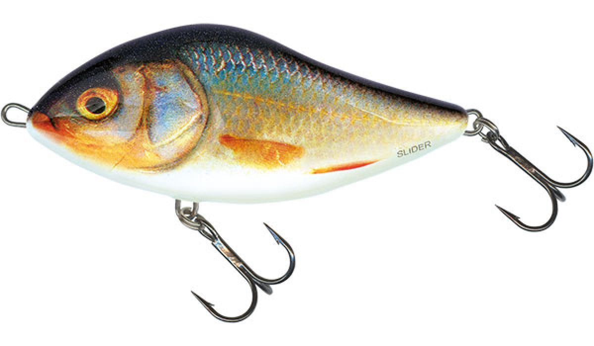 Salmo Slider Sinking - Jerkbait - Real Roach - 7cm