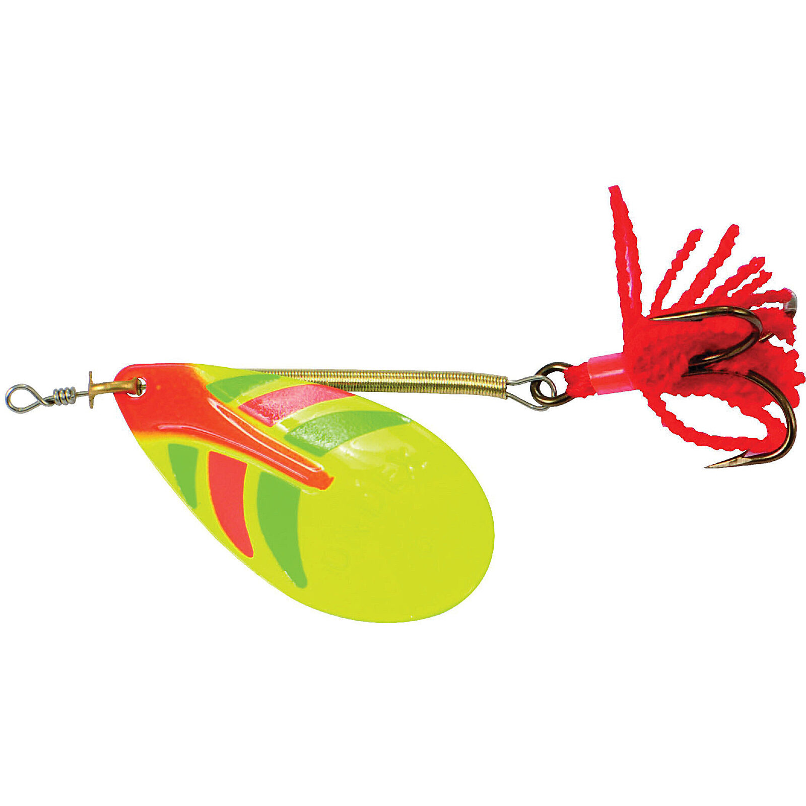 Ondex Fire Tiger Spinner – klassieke onverzwaarde spinner in diverse maten Maat 4 / 5,0 gram