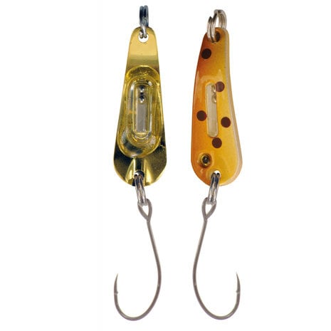 Predox Rattle Spoon 2.3GR/H6 – Microlepel met ratelgeluid voor forel en baars Brown Trout