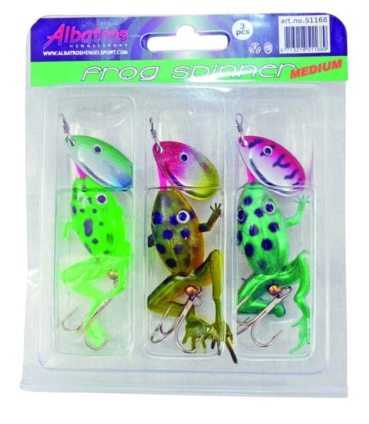 Spinkit Frog/Kikker  3 stuks Maat 3