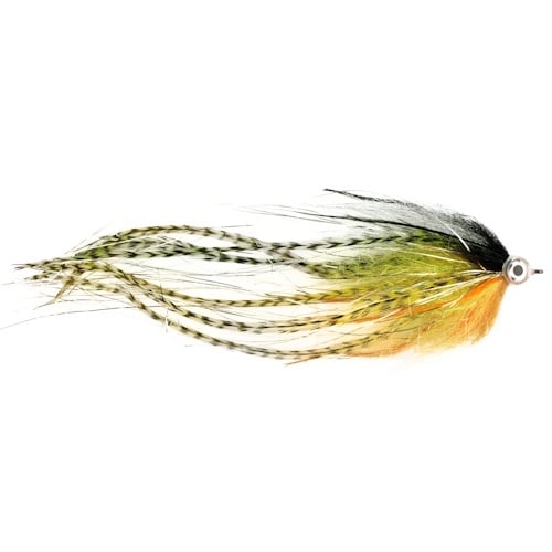 Pike Comet 5/0 - robuuste streamer met waterafstotend materiaal voor snoek en roofvis Fire Tiger