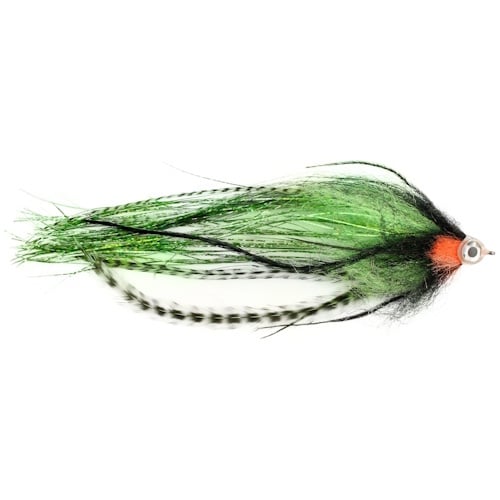 Pike Comet 5/0 - robuuste streamer met waterafstotend materiaal voor snoek en roofvis Green Hornet