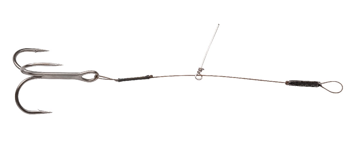 Spro Softbait Pike Stinger 7x7 - 8cm - Haakmaat 2 - Onderlijn