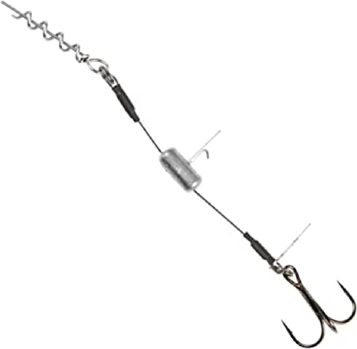 Fox Rage Ti Pro Harness - Single - 25-30cm - Haakmaat 2 - 10g - Onderlijn