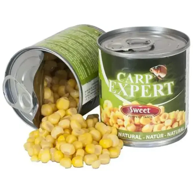 ALBATROS Zoete Ma&iuml;s Naturel – Natuurlijk lokvoer in blik voor karper- en witvissers