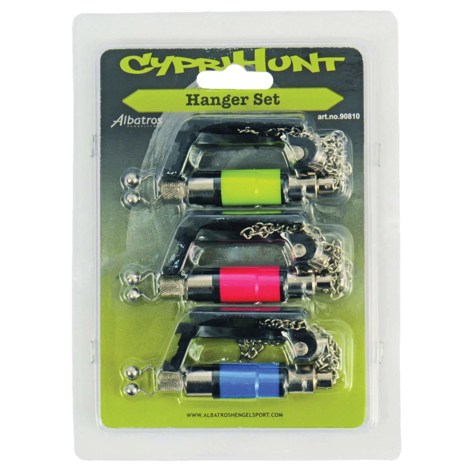 ALBATROS Cyprihunt Hanger Set - set van 3 hangers voor nauwkeurige beetregistratie