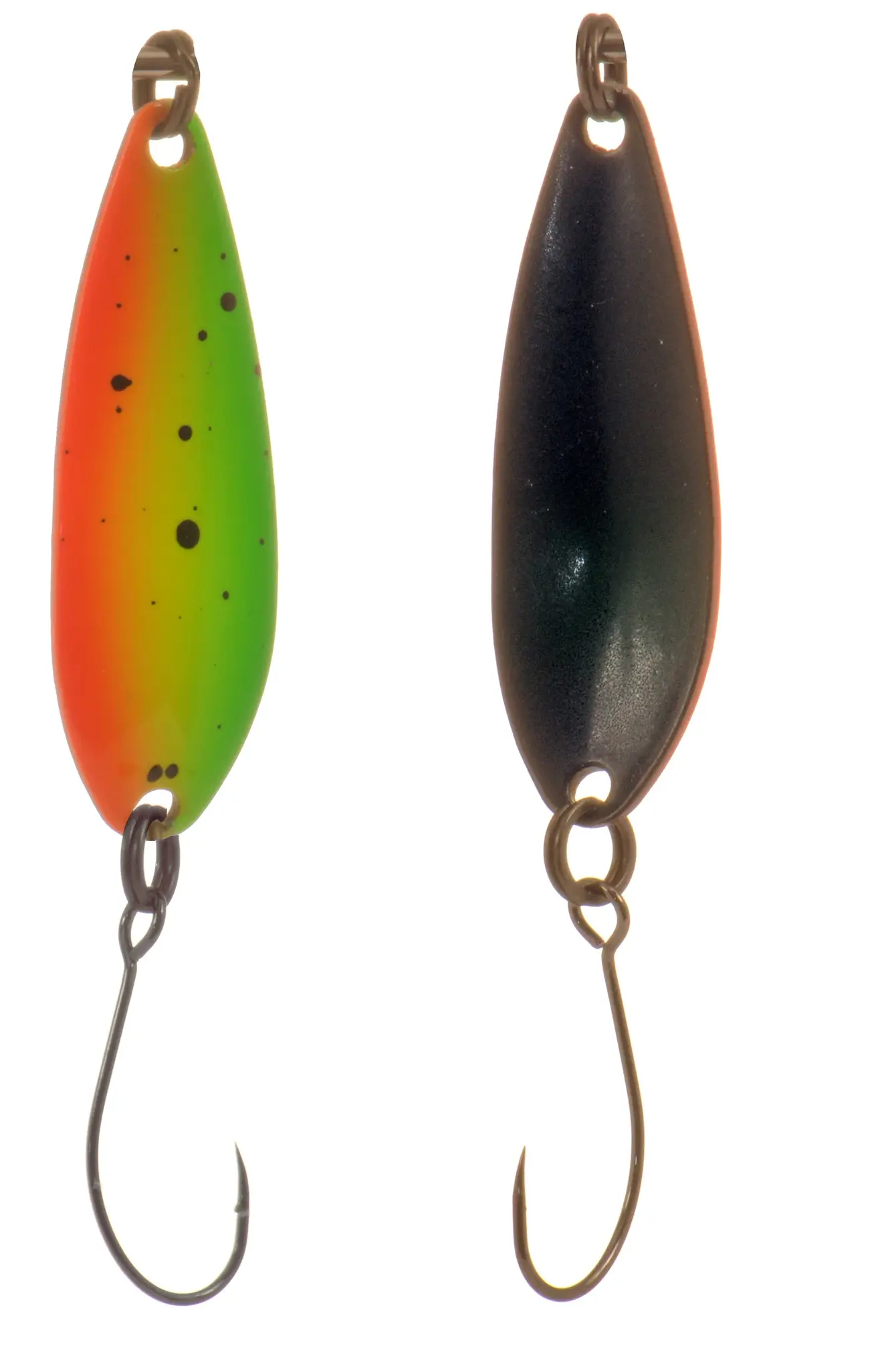 Predox Spoon Teaser 2.4GR/H6 – Ultralichte forellepel met levendige actie en enkele haak Fire Tiger