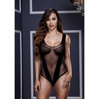 bacilingerie Baci - Visnet Jacquard V Teddy One Size