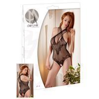 Mandy mystery Line Nahtloser Body ouvert - Schwarz