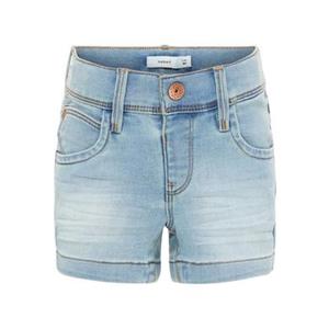 name it Girls Jeans Shorts Salli light blue denim