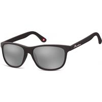 Montana Zonnebril MS48 B Zwart Revo Zilver Mirror