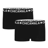 Muchachomalo Meisjes 2-pack Boxershort Effen