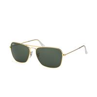 Ray Ban Caravan RB3136 001 58 arista / crystal green