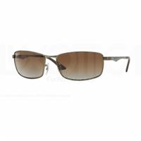 Ray-Ban RB3498 Heren Zonnebril - Rechthoekig Zilver