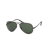 Ray-Ban Aviator RB3689 Zonnebril - Piloot Zwart - Glazen met sterkte beschikbaar