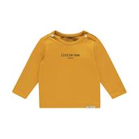 Shirt Lange Mouw - Geel - Katoen/elasthan
