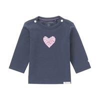 Baby Langarmshirt  blau Gr. 44 Mädchen Baby