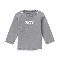 noppies Langarmshirt für Jungen, Organic Cotton blau/weiß Junge 