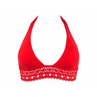 Bikini·top·Ajourage·Couture·rood