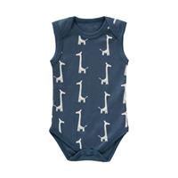 Fresk romper zonder mouw Giraf indigo blue