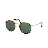 Ray Ban Sonnenbrille "RB 3647-N", Panto-Stil, Metall-Gestell, Doppelsteg, gold