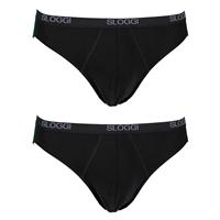 Sloggi 2-pack Mini Slip Zwart