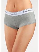 Calvin Klein Panty, Logo-Aufschrift am Gummibund, grau