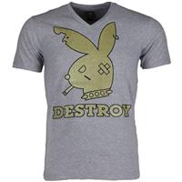 T-shirt Korte Mouw Local Fanatic Destroy