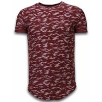 Justing Fashionable camouflage t-shirt long fit