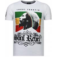 Local Fanatic Soul rebel bob rhinestone t-shirt