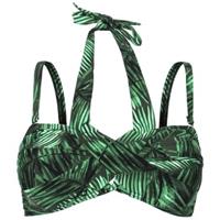 Flora Bikini Bandeau Print 