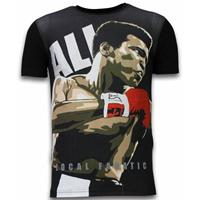 Local Fanatic Muhammad ali digital rhinestone t-shirt