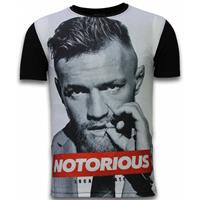 Local Fanatic Notorious digital rhinestone t-shirt