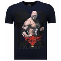 Local Fanatic The rock rhinestone t-shirt