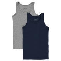 Name it Unterhemd NMMTANK Doppelpack , Organic Cotton grau 