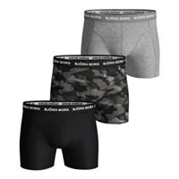 Björn Borg 3 stuks Essential Shadeline Shorts 