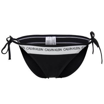 Calvin Klein CK Logo String Side Tie Bikini 