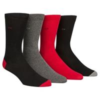 calvinkleinlegwear Calvin Klein 4 stuks Freddie Bonus Heel Toe Sock