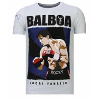 Local Fanatic Balboa rhinestone t-shirt