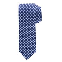 Zijden stropdas met all-over motief (8 cm)