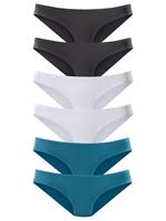 vivance active Bikinibroekje van zacht microvezel (6 stuks, Set van 6)
