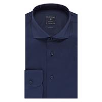 Profuomo Hemd Slim Fit Dunkelblau - GrÃ¶ÃŸe 37