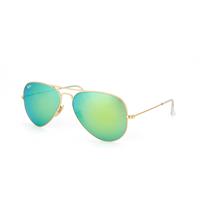 Ray-Ban Aviator RB3025 Zonnebril - Piloot Goud - Spiegel glazen - Glazen met sterkte beschikbaar