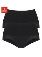 Petite fleur Modellerende slip van elastische katoen, shape wear (2 stuks, Set van 2)