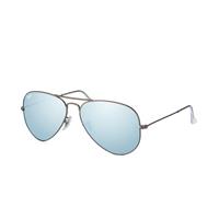 Ray Ban Aviator Large Metal RB3025 029/30 58 matte gunmetal / green mirror silver