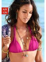 s.Oliver RED LABEL Beachwear Triangel-bikinitop Spain met plooi en dubbele bandjes