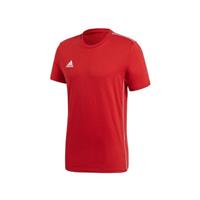 Adidas T-Shirt Herren, rot / weiß